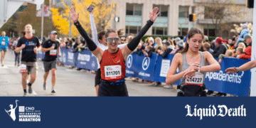 Beyond Monumental partners with Liquid Death for the 2025 CNO Financial Indianapolis Monumental Marathon