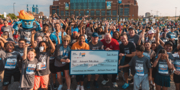 RECORD PARTICIPATION HIGHLIGHTS 2026 APEX BENEFITS MONUMENTAL KIDS 5K AT LUCAS OIL STADIUM